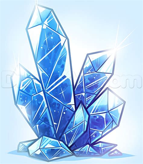 How To Draw Crystals Step By Step Stuff Pop Culture Free Online