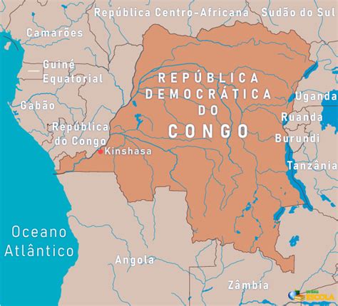 Rep Blica Democr Tica Do Congo Dados Importantes Brasil Escola
