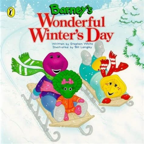 Barneys Wonderful Winters Day By Stephen White Used 9780140558500