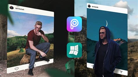 How To Edit Instagram 3d Pop Out Photo Picsart Tutorial Picsart