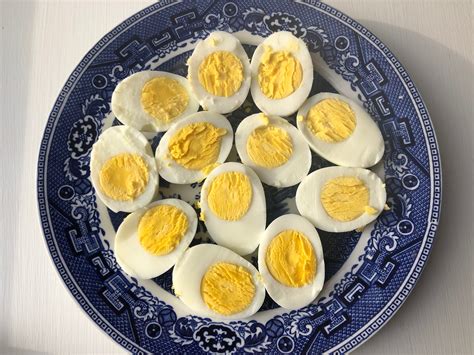 Perfectly Cooked Hard Boiled Eggs Gf Chow