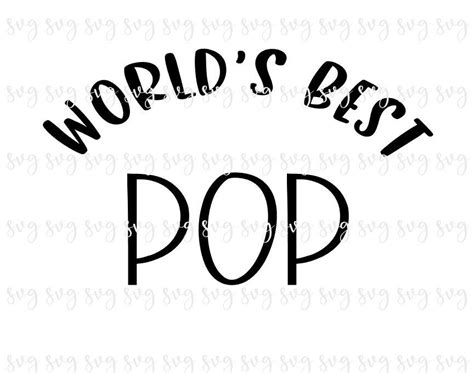 Sale Worlds Best Pop Svg Baby Digital File New Grand Reveal Svg