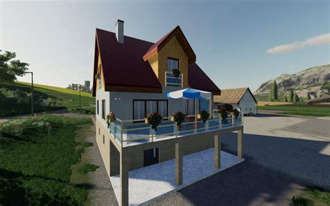 New Farmhouse V10 Fs19 Mod