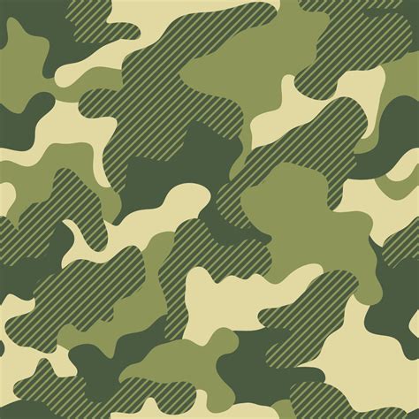 Camouflage Print Green Seamless Graphic Backdrop Creative Vector