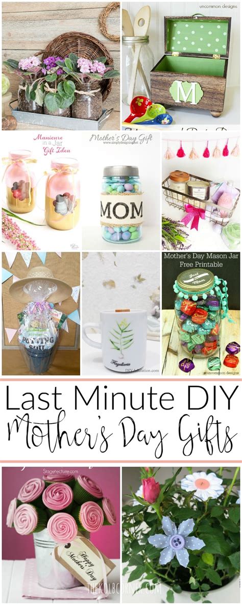 Here are the 50 best presents that will totally score you major points this mother's day. Last Minute DIY Mother's Day Gift Ideas | MM #153 ...