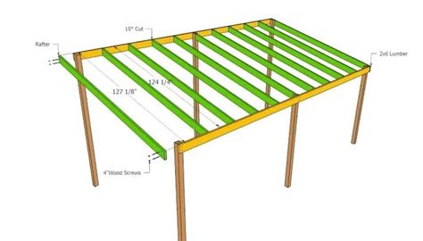 Freestanding Lean To Carport Carport Plans Diy Carport Lean To Carport