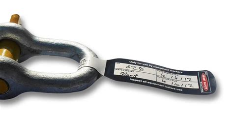 Inspection tags can vary from manufacturer to manufacturer (you say tomato, i say cucumber.) some companies may have a full inspection tag, which that being said, all harnesses should include a tag of manufacture which includes the date the harness was built. Inspection & Identification Tags & Labels | Certags