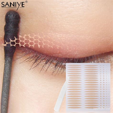 240pcs Invisible Eyelid Sticker Double Eyelid Stickers Transparent Self