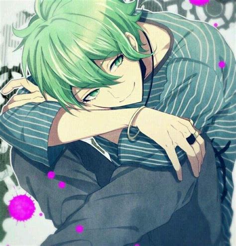 Male Anime Characters With Green Hair