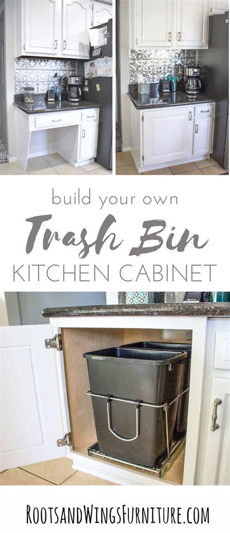 20 Convert Cabinet Into Trash Can