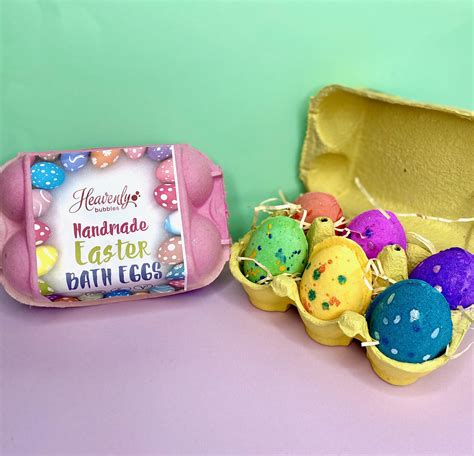 Handmade Bath Eggs Bath Bomb T Set By Heavenly Bubbles