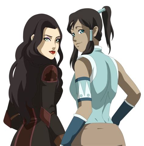 Korra And Asami Avatar Korrasami Png Legend Of Korra The Last Airbender Protagonist