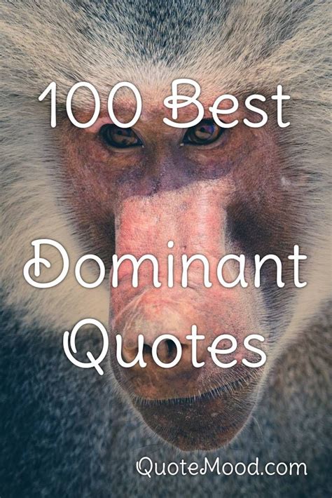 100 Most Inspiring Dominant Quotes Dominant Quotes Dominant Quotes