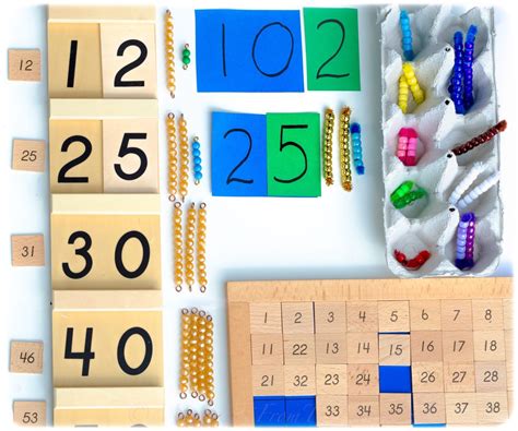 Diy Montessori Tens Board