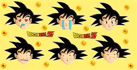 Goku Expressions By Judith3000us On Deviantart Goku Drawing Dbz