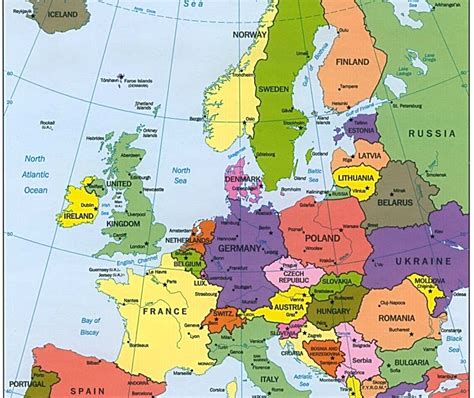 Western Europe Map Quiz Western Europe Countries And Capitals Quiz