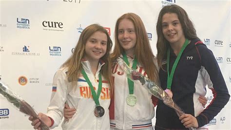 Louise Bradley Wins European Junior Bronze Bergen 2017 Ej Diving