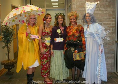 Image Result For Four Seasons Costumes Group Halloween Costumes Cool