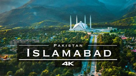 The world's second highest peak, mount k2, is located in pakistan. Islamabad, Pakistan 🇵🇰 - by drone 4K - YouTube