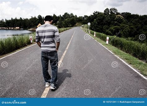 Lonely Walk Stock Image Image Of Loneliness Path Lonely 10721341