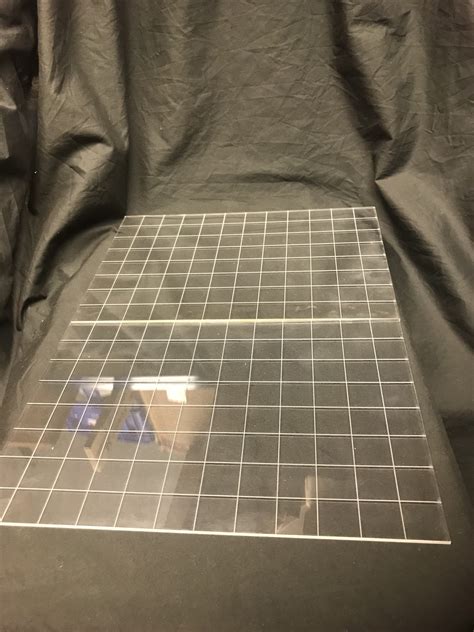 Clear 1 Acrylic Grid For Dandd Warhammer Or Type Tabletop Games
