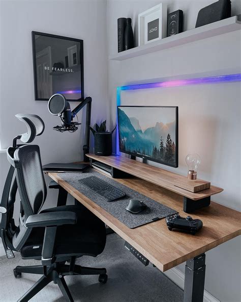 Modern Gamer Interior Setup Spacebound Setups In 2021 Home Office