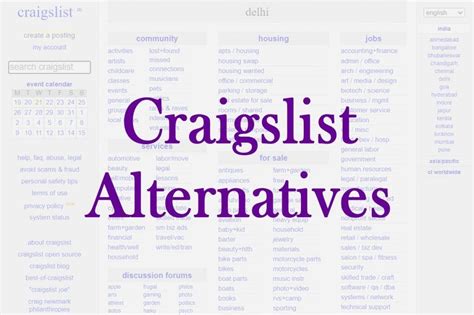 the 20 best craigslist alternatives for buy or sell