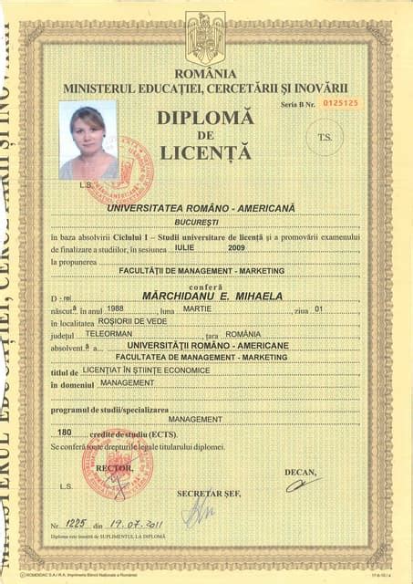 Diploma Licenta Mihaela Pdf