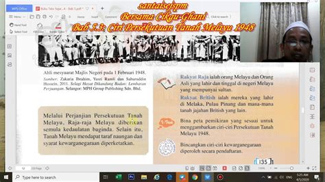The federation of malaya (malay: Jom Belajar Sejarah : 5.3 CIRI-CIRI PERSEKUTUAN TANAH ...
