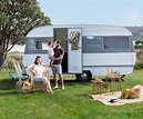 This sweet little caravan has been given the most stylish makeover
