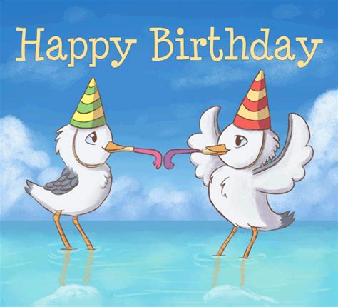 Birthday Birds Party Free Happy Birthday Ecards Greeting Cards 123