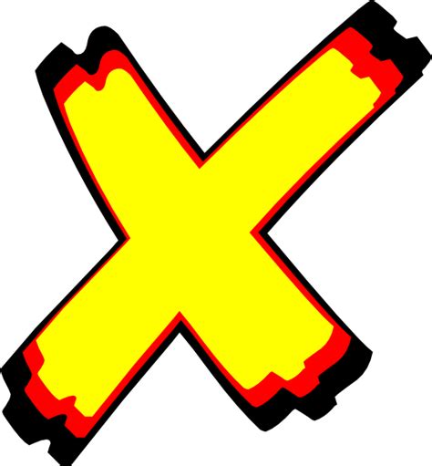 Letter X Clip Art At Vector Clip Art Online Royalty Free