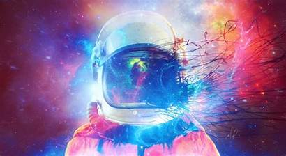 Space Astronaut Abstract Universe 4k Windows Cosmonaut