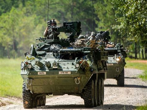 Us Army Stryker Vehicles Being Prepared For Laser Combat Competition