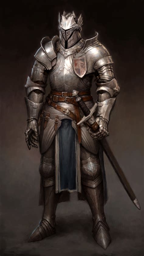 ArtStation - armored knight, Sunmin Kim
