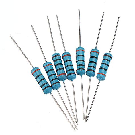 20pcs 2w 300r Metal Film Resistor Resistance 1 300 Ohm Resistor