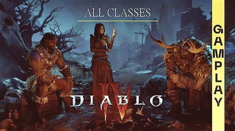 All Classes Of Gameplay Diablo Ivs Blizzcon 2019 Youtube