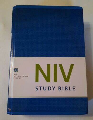 Zondervan New International Version Study Bible 2011 Edition Book Ebay