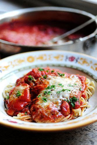 Sprinkle with basil or parsley. Chicken Parmigiana | Recipe | All love, The pioneer woman ...