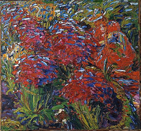 Arte Emil Nolde The Expressionist Garden