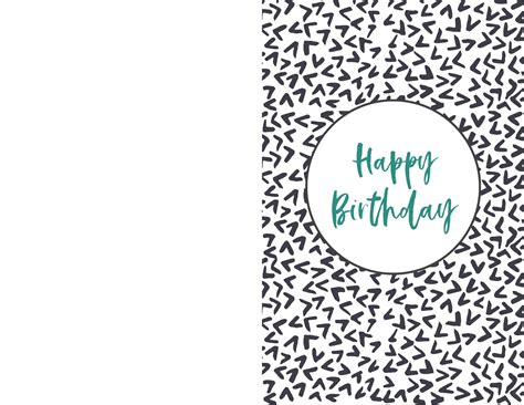 Free Birthday Card Templates Templatelab Free Printable Happy