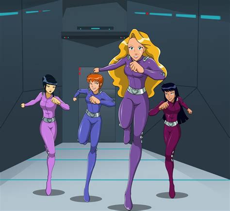Comm The Original Spies Infiltrating By Dlobo777 On Deviantart Totally Spies Cartoon