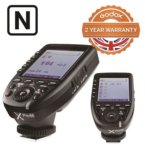 godox xpro nikon 2 4g ttl hss wireless radio trigger for godox flash 5060198244995 ebay