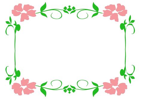Free Flower Border 85 Unique And New Designs Home Printables
