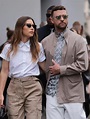 Justin Timberlake e Jessica Biel alla settimana della moda di Parigi ...