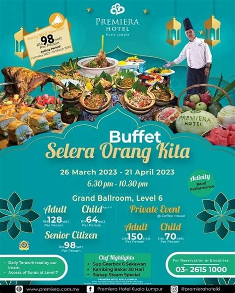 Senarai Buffet Ramadhan 2023 Di Kuala Lumpur Lifestyle Blog Luqman