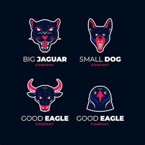 Premium Vector | Mascot logo collection
