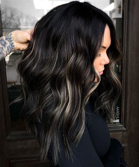 30 ideas of black hair with highlights to rock in 2022 hair adviser black hair balayage