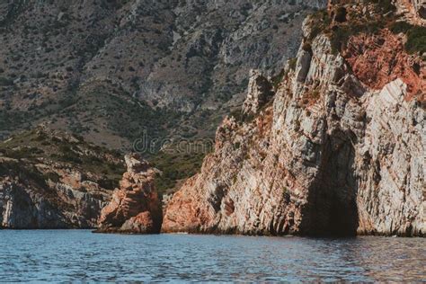 Cave In Rocks Aegean Sea Landscape In Turkey Nature Resort Destinations
