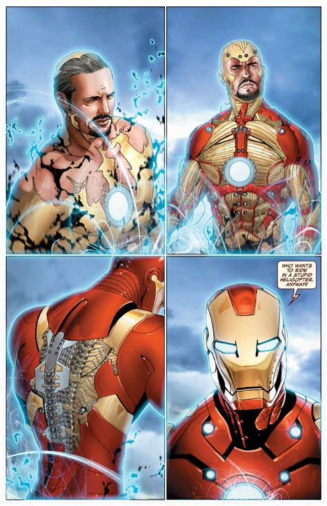 Marvel What Would Happen To Tony Starks Body If He Put On And Used